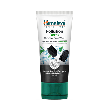 Himalaya Face Wash Pollution Detox Charcoal 